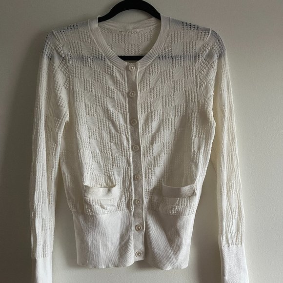 Brooks Brothers | Check Cardigan Cami Set - Picture 1 of 7